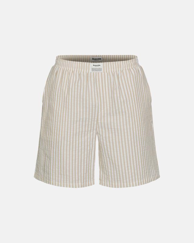 Shorts "Seersucker" | Ekologisk bomull | Flerfärgad -Resteröds