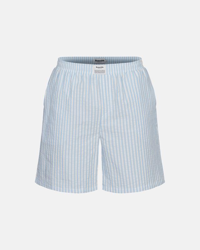 Shorts "Seersucker" | Ekologisk bomull | Flerfärgad -Resteröds