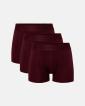 Kalsonger "gunnar" 3-pack | Bambuviskos | Bordeaux - Resteröds