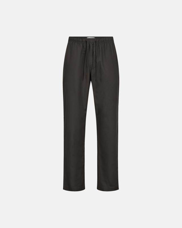 Pyjamasbyxor 'sandman' | 100% bomull | mörkgrå -Resteröds