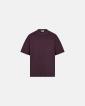 T-shirt med print "dev" | 100% bomull | Lila - Resteröds
