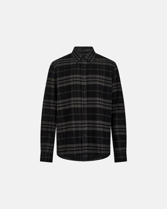 Skjorta "woody" | 100% bomull | Svart -Resteröds