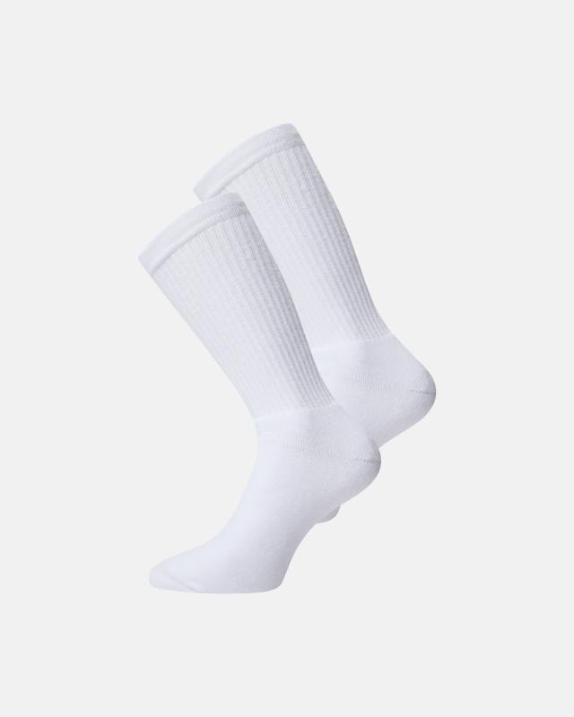 Tennisstrumpor 2-pack | Bomull | Vit -Resteröds