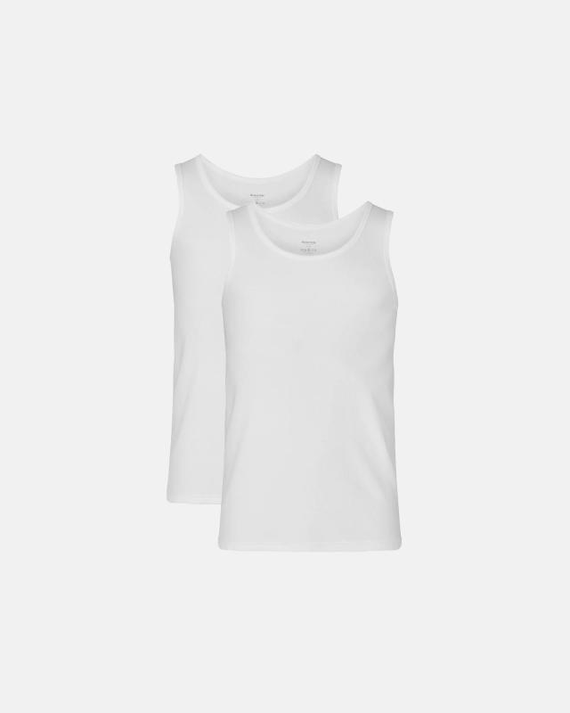 Linne 2-pack | Bambuviskos | Vit -Resteröds