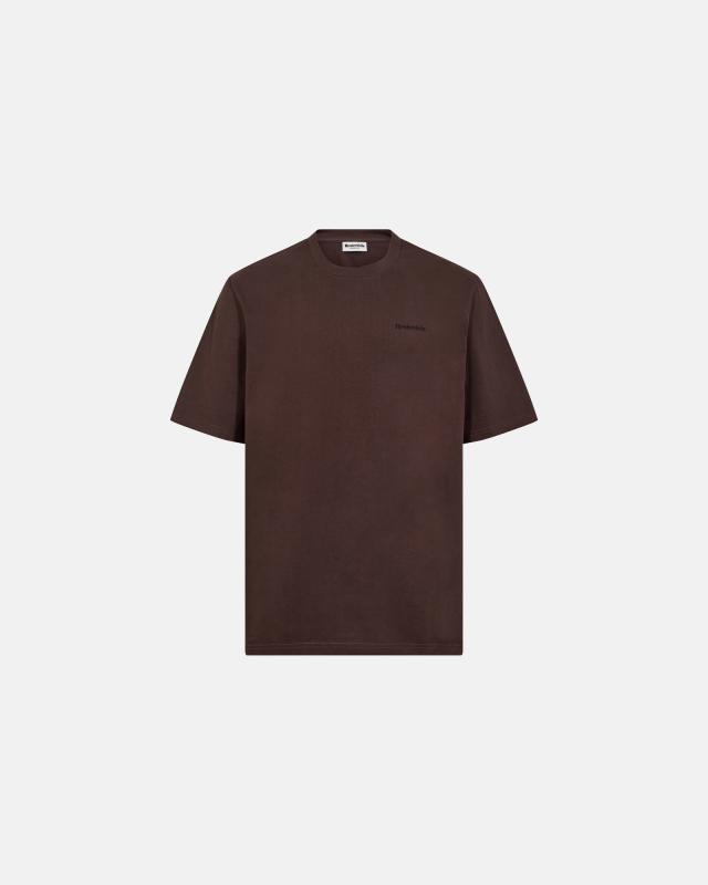 T-shirt "Tas", 100% bomull, Brun