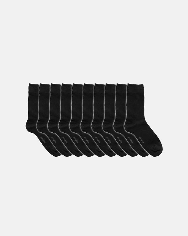 10-pack strumpor | bambu | svart -Resteröds