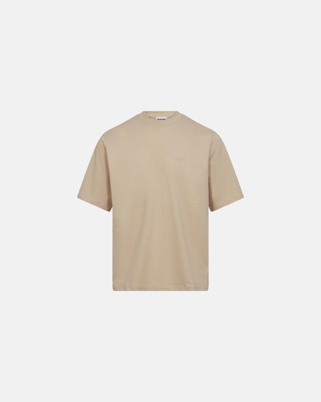 T-shirt med medellång ärm | 100% ekologisk bomull | Sand -Resteröds