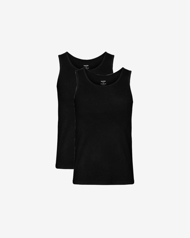 Linne 2-pack, Bambuviskos, Svart