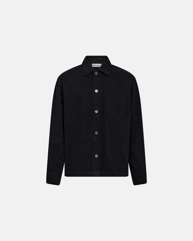 Overshirt 'Armstrong' | 100% bomull | svart -Resteröds