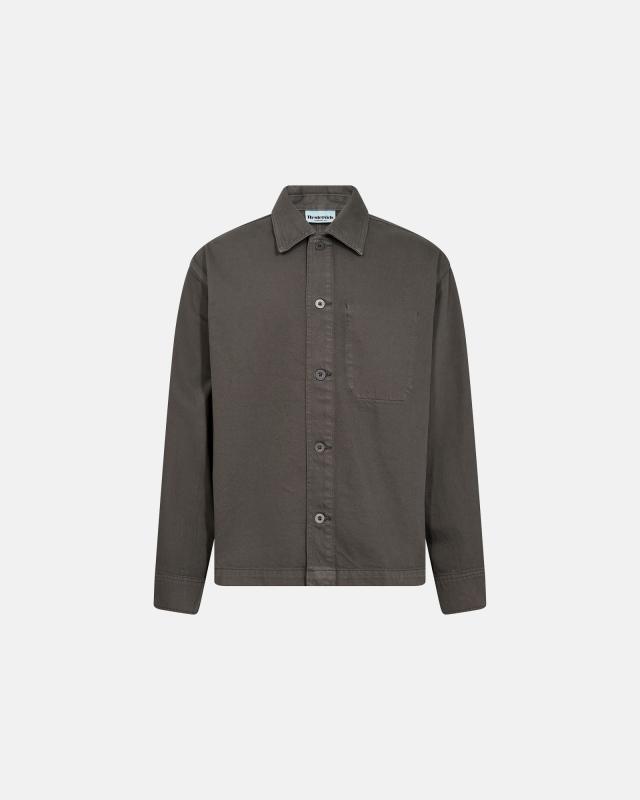 Overshirt 'armstrong' | 100% Bomull | Grå -Resteröds