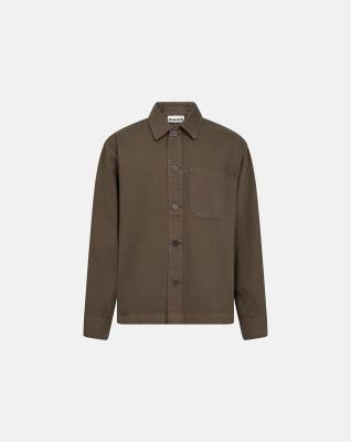 Overshirt 'armstrong' | 100% bomull | grön -Resteröds Overshirt 'armstrong' | 100% bomull | grön -Resteröds