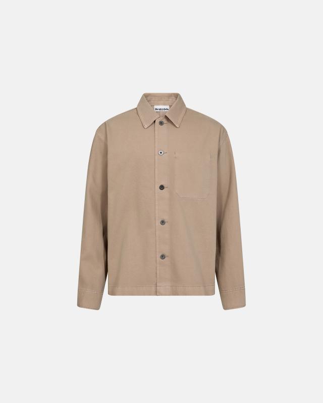 Overshirt 'armstrong' | 100% Bomull | Sand -Resteröds