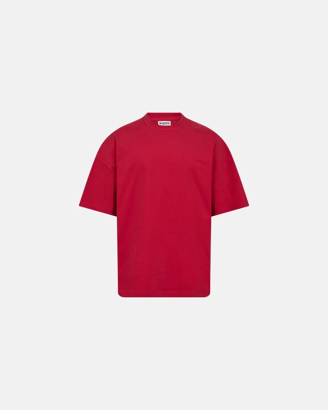 T-shirt "Dev", 100% bomull, Röd