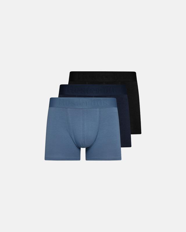 Kalsonger "gunnar" 3-pack | Bambuviskos | Svart/blå -Resteröds