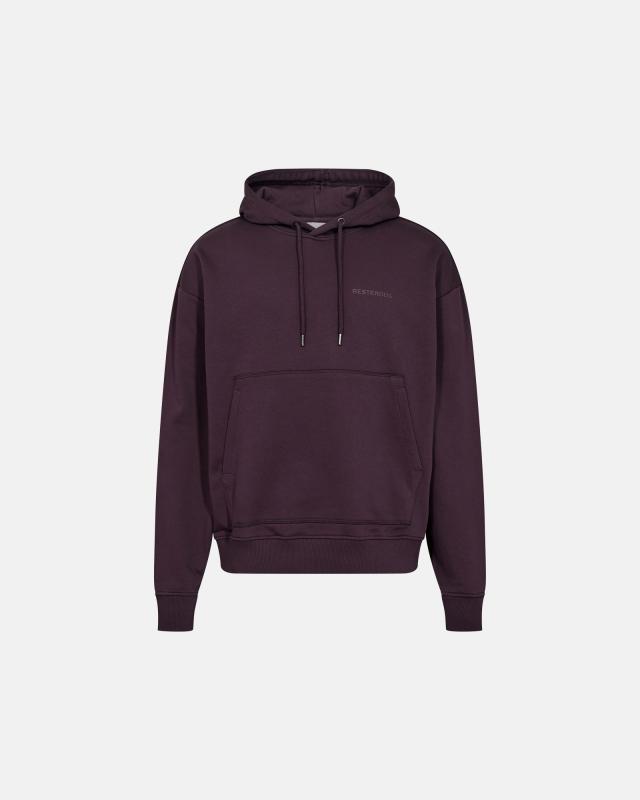 Sweatshirt med hoodie "jay" | 100% bomull | Lila -Resteröds