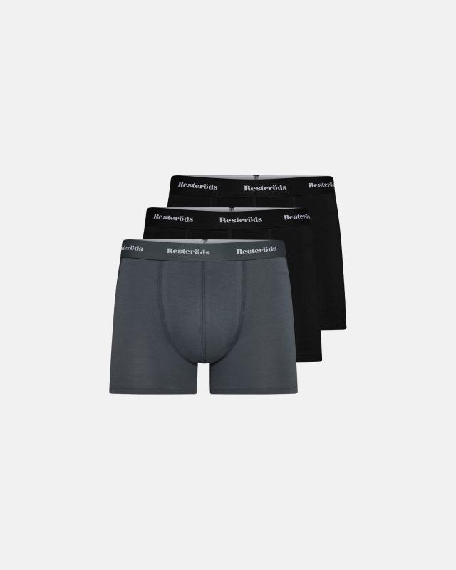 Kalsonger "extra längd" 3-pack | Bambuviskos | Flerfärgad -Resteröds