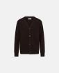Kyle cardigan | Ull | Brun - Resteröds