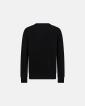 Stickad pullover 'michael' | Ull | Svart -Resteröds