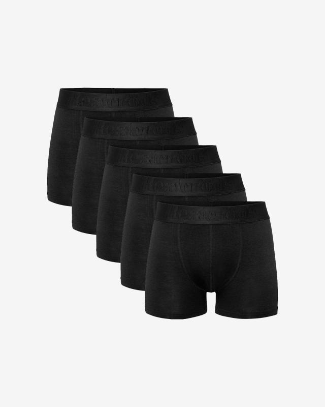 Kalsonger "gunnar" 5-pack | Ekologisk bomull | Svart -Resteröds