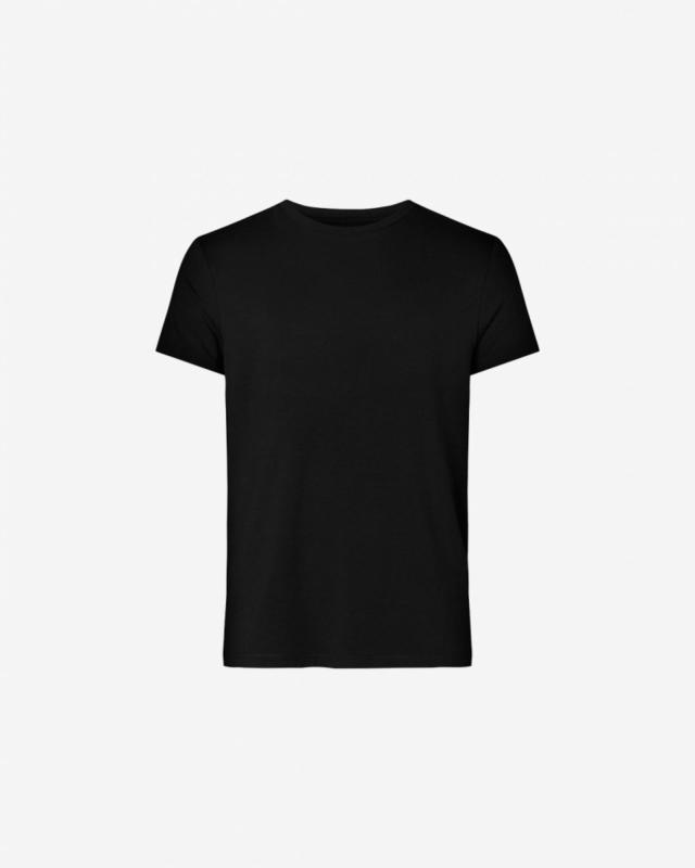 T-shirt "o-neck", Bambuviskos, Svart