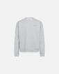 Sweatshirt med crew neck 'drake' | 100% bomull | Ljusgrå melange -Resteröds