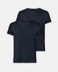 T-shirt 2-pack | 100% Ekologisk bomull | Marinblå -Resteröds