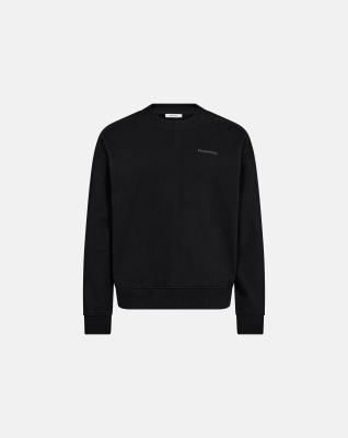 Sweatshirt med crew neck "drake" | 100% bomull | svart -Resteröds Sweatshirt med crew neck "drake" | 100% bomull | svart -Resteröds