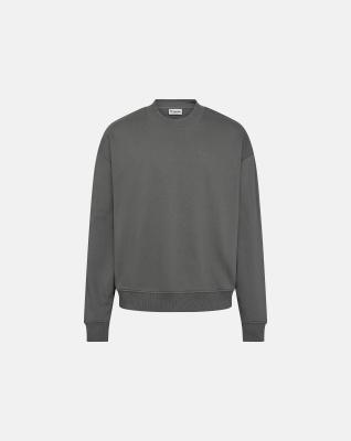 Sweatshirt med crew neck "drake" | 100% bomull | Grå -Resteröds Sweatshirt med crew neck "drake" | 100% bomull | Grå -Resteröds
