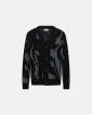 Jack cardigan | Ull | Svart/grå - Resteröds
