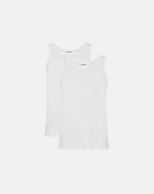 Linne 2-pack | 100% ekologisk bomull | Vit -Resteröds Linne 2-pack | 100% ekologisk bomull | Vit -Resteröds