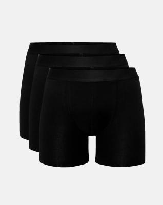 Kalsonger "extra längd" 3-pack, Bambuviskos, Svart Kalsonger "extra längd" 3-pack, Bambuviskos, Svart
