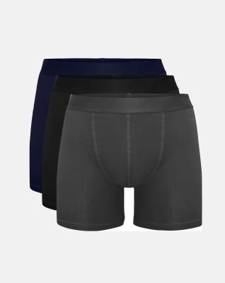 Kalsonger "extra längd" 3-pack, Bambuviskos, Flerfärgad Kalsonger "extra längd" 3-pack, Bambuviskos, Flerfärgad