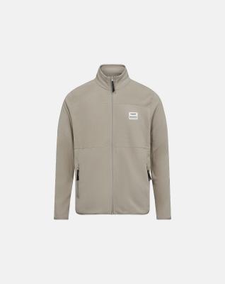 Fleecejacka "Polar", 100% polyester, Grå Fleecejacka "Polar", 100% polyester, Grå