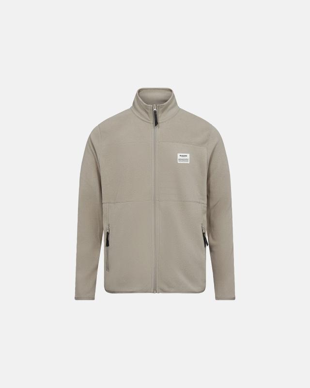 Fleecejacka "Polar", 100% polyester, Grå