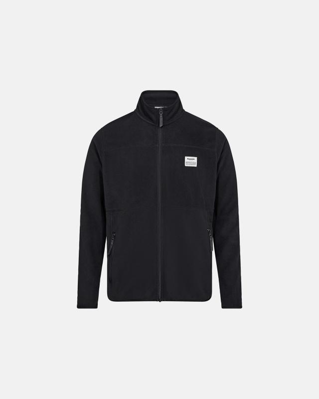 Fleecejacka "Polar", 100% polyester, Svart