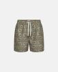 Badshorts "willy" | 100 % polyester | Grå med mönster - Resteröds