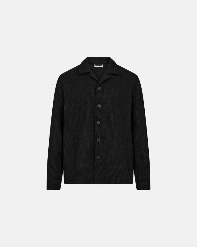 Overshirt "leo" | 100% polyester | Svart -Resteröds