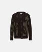 Jack cardigan | Ull | Brun/Grön - Resteröds
