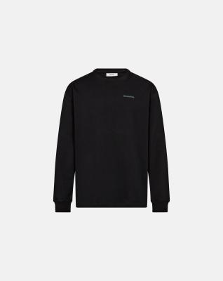 Långärmad t-shirt "Ted", 100% bomull, Svart Långärmad t-shirt "Ted", 100% bomull, Svart