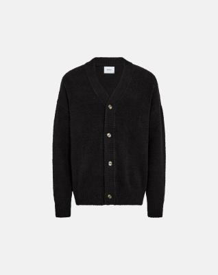 Cardigan "chen" | Bomull | Svart -Resteröds Cardigan "chen" | Bomull | Svart -Resteröds