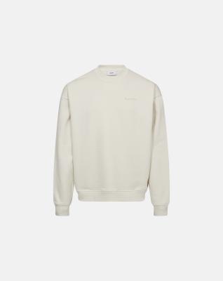 Sweatshirt crewneck "drake" | 100% bomull | Off white med ryggtryck -Resteröds Sweatshirt crewneck "drake" | 100% bomull | Off white med ryggtryck -Resteröds