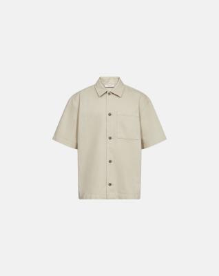 Kortärmad skjorta "Noah", 100% bomull, Off-white Kortärmad skjorta "Noah", 100% bomull, Off-white