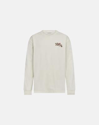 Långärmad t-shirt | 100% bomull | Off white -Resteröds Långärmad t-shirt | 100% bomull | Off white -Resteröds