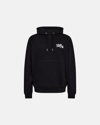 Hoodie "Jay", 100% bomull, Svart Hoodie "Jay", 100% bomull, Svart