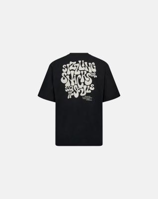 T-shirt med tryck "Tas" | 100% bomull | Svart -Resteröds T-shirt med tryck "Tas" | 100% bomull | Svart -Resteröds