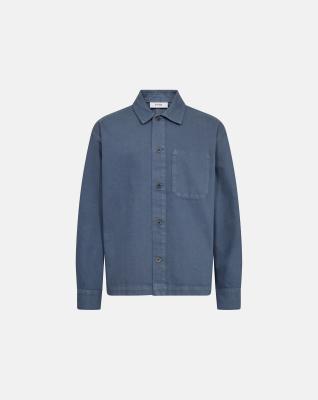 Overshirt "Armstrong", 100% Bomull, Blå Overshirt "Armstrong", 100% Bomull, Blå