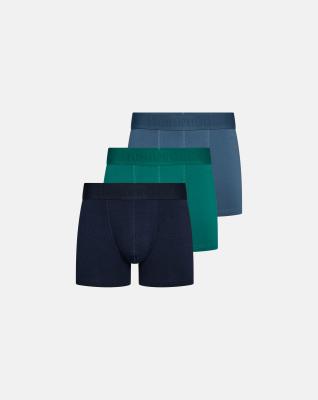 Kalsonger "Gunnar" 3-pack, Bambuviskos, Blå/Grön/Ljusblå Kalsonger "Gunnar" 3-pack, Bambuviskos, Blå/Grön/Ljusblå