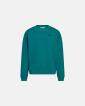 Sweatshirt crewneck "Drake" | 100% bomull | Grön med tryck - Resteröds