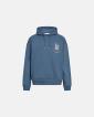 Hoodie med backprint "Jay" | 100% bomull | Blå - Resteröds