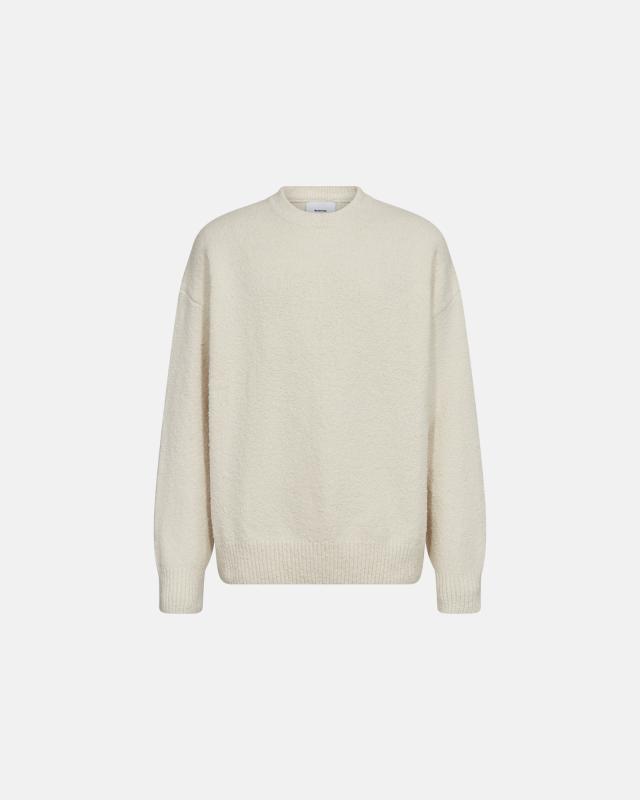 Tröja "Nille" | Bomull | Off-white -Resteröds